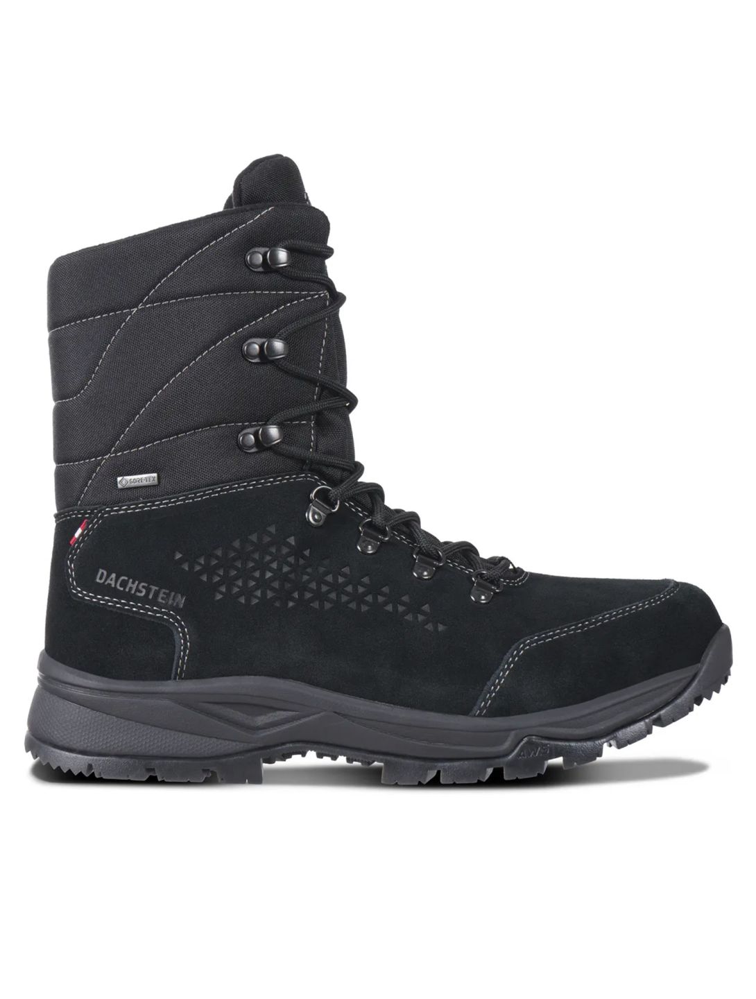 Dachstein, Nordstern GTX bottes de neige hommes Black noir 