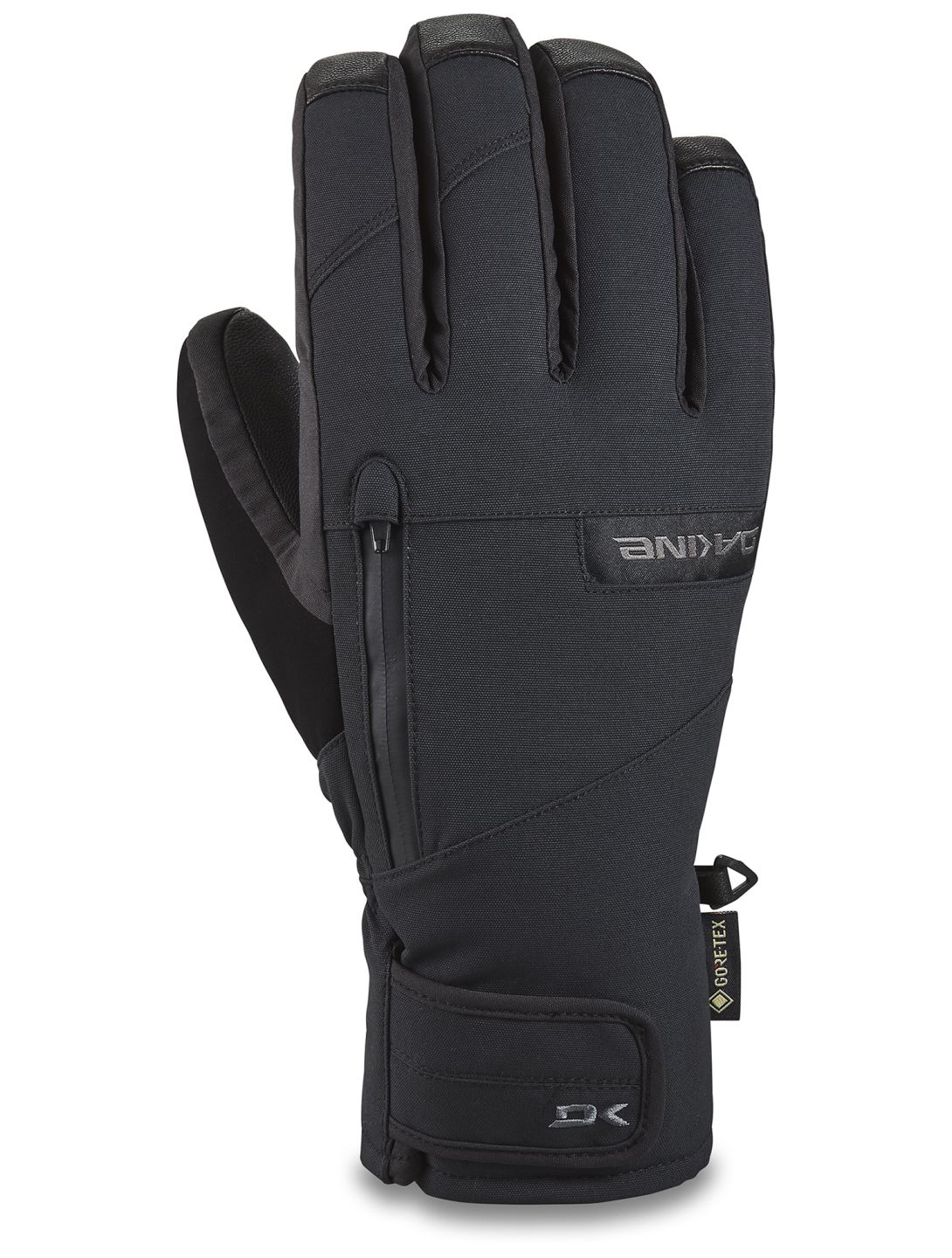 Dakine, Leather Titan Gore-Tex Short gants de ski hommes Black noir 