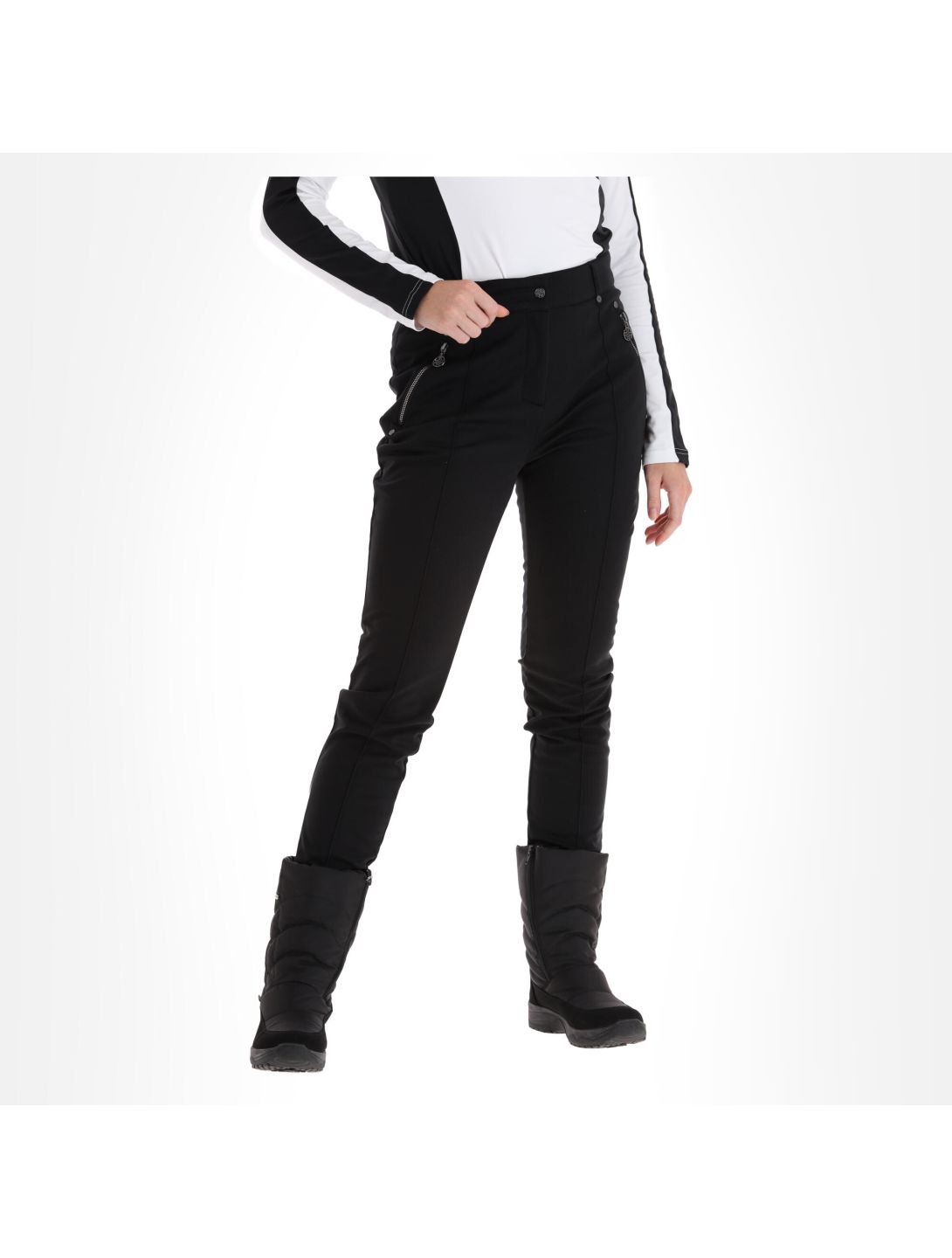 Dare 2b x Julien Macdonald, Regimented pantalon de ski en softshell femmes noir 