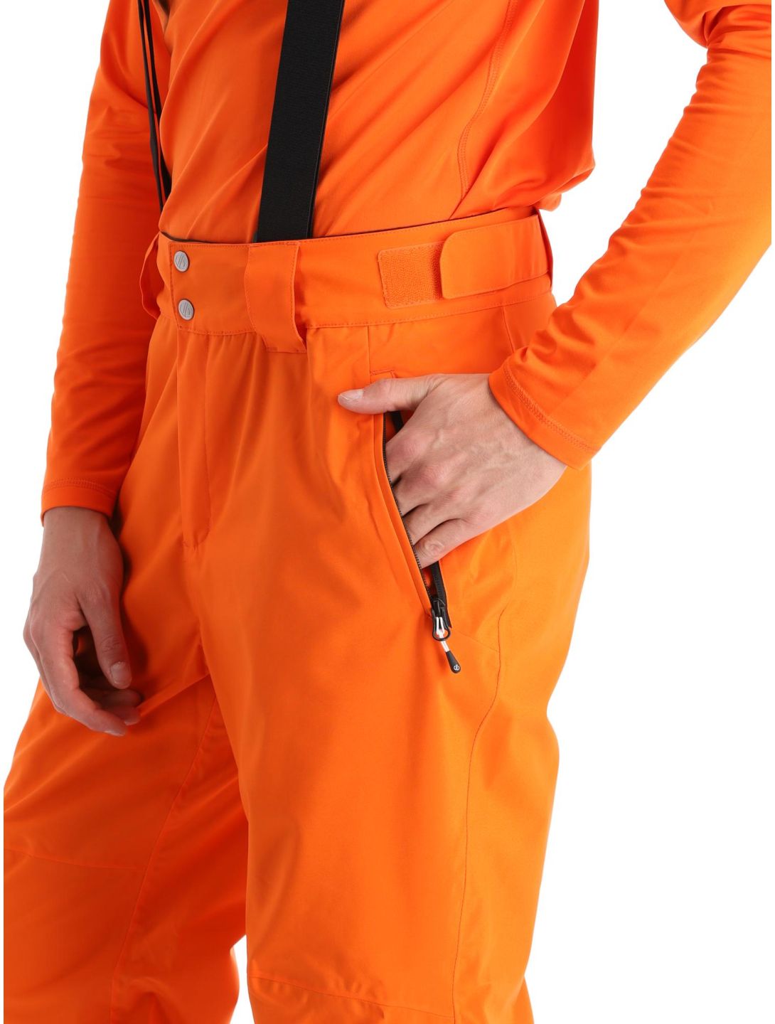 Dare2b, Achieve II pantalon de ski hommes PuffinsOrnge noir, orange 