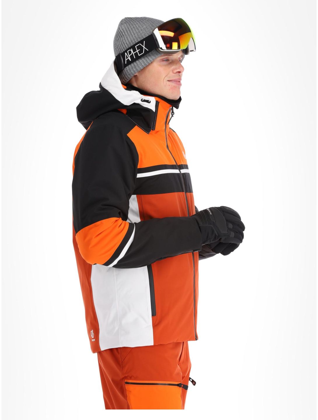 Dare2b, Amplitude veste de ski hommes Black / Puffins Orange noir, orange 