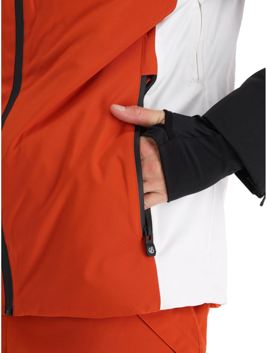 Dare2b, Amplitude veste de ski hommes Black / Puffins Orange noir, orange 