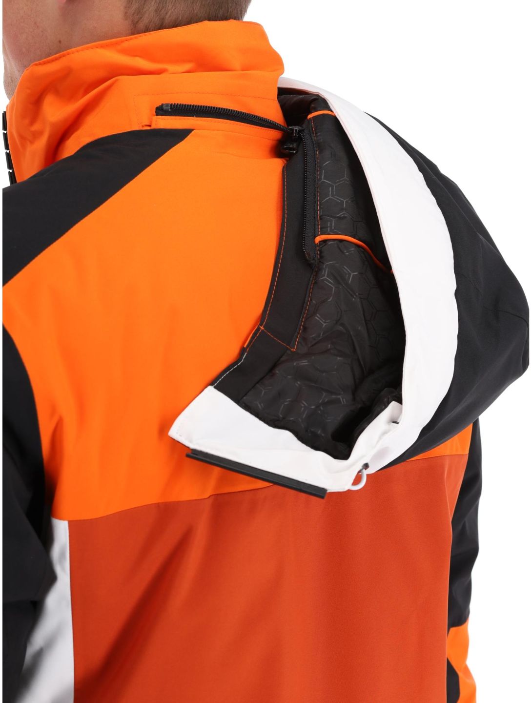 Dare2b, Amplitude veste de ski hommes Black / Puffins Orange noir, orange 