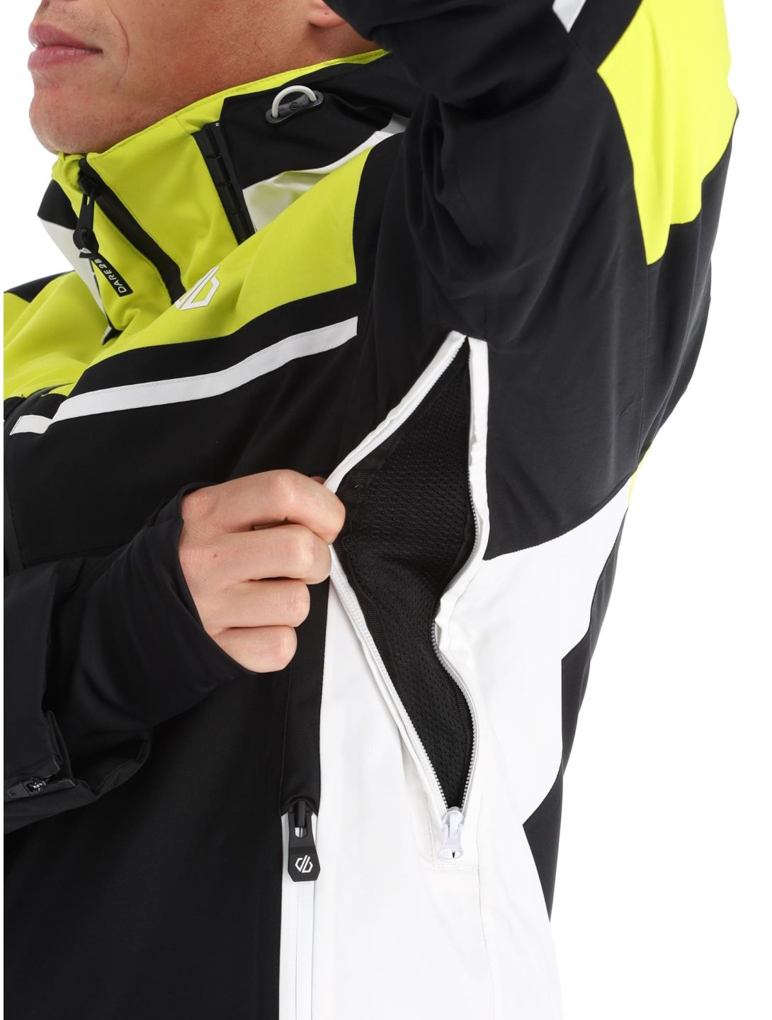 Dare2b, Amplitude veste de ski hommes Neon Spring/Black noir, vert 