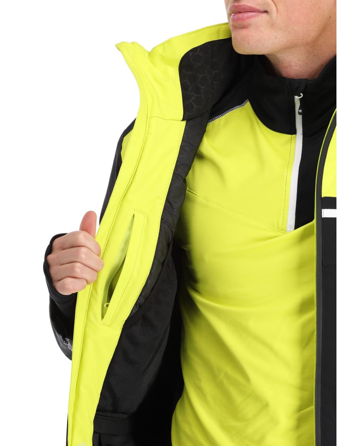 Dare2b, Amplitude veste de ski hommes Neon Spring/Black noir, vert 