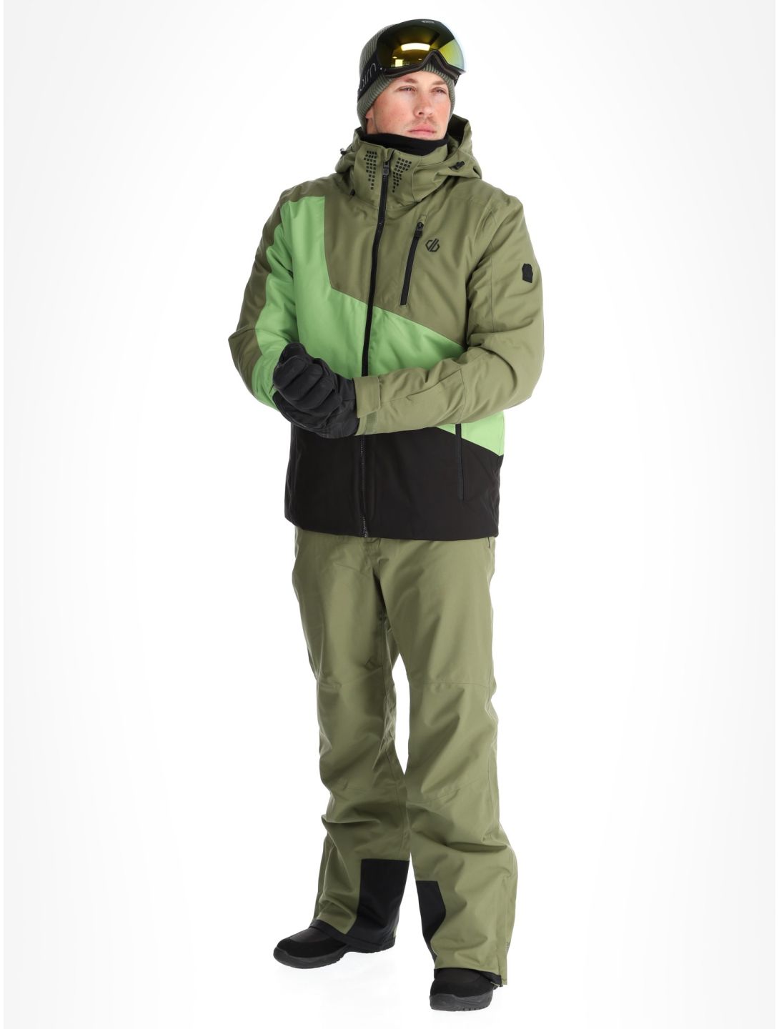 Dare2b, Baseplate II veste de ski hommes Olivine Green / Piquant Green vert 