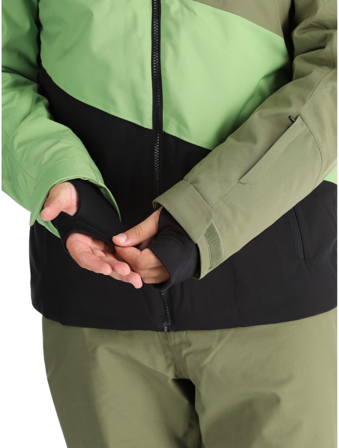 Dare2b, Baseplate II veste de ski hommes Olivine Green / Piquant Green vert 