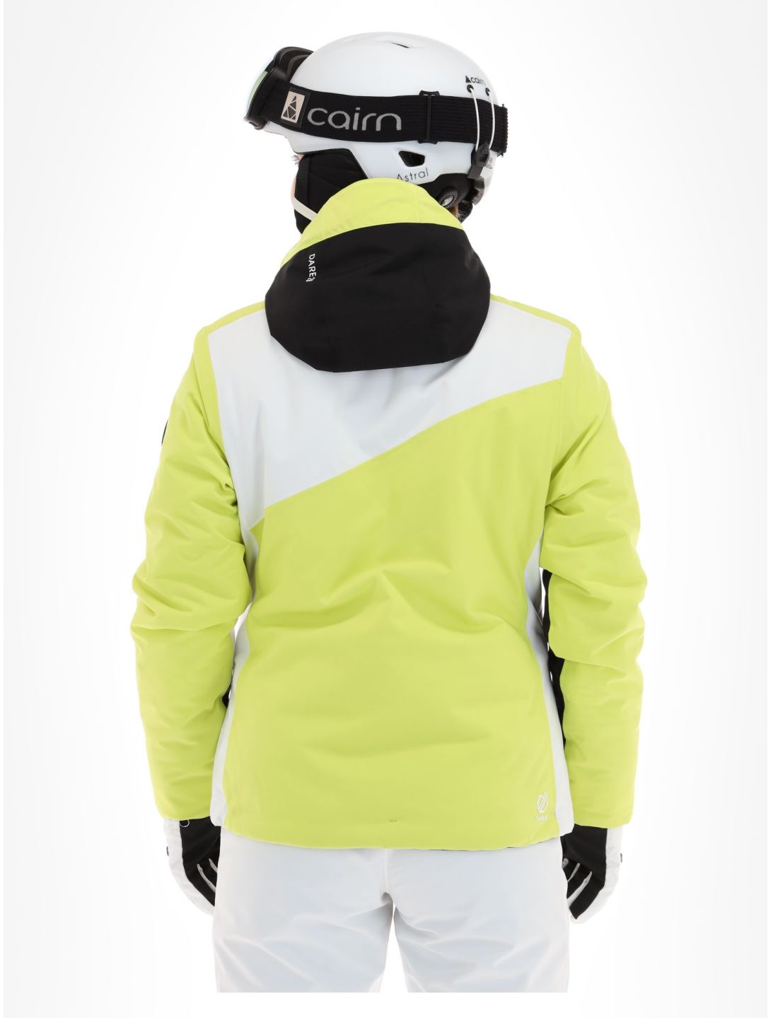 Dare2b, Chute veste de ski femmes Yellow Plum / Black jaune, noir 