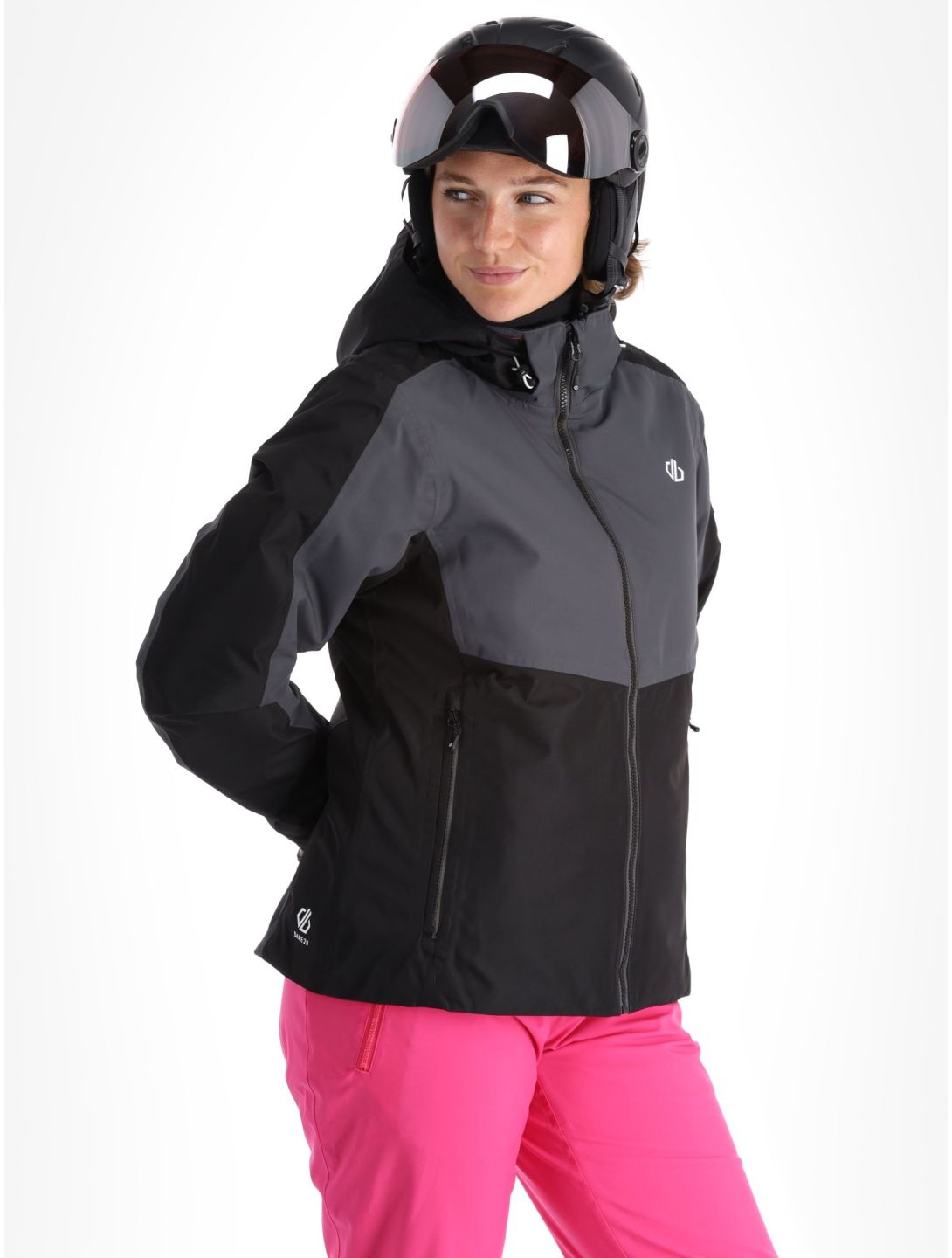 Dare2b, Climatise veste de ski femmes Ebony / Black gris, noir 