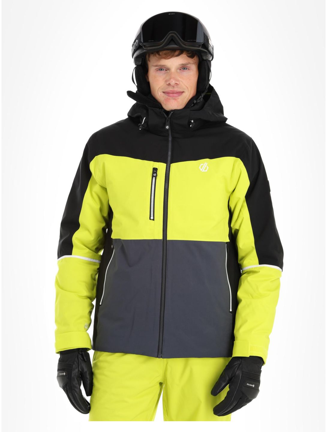 Dare2b, Eagle veste de ski hommes Neon Spring/Black noir, vert 