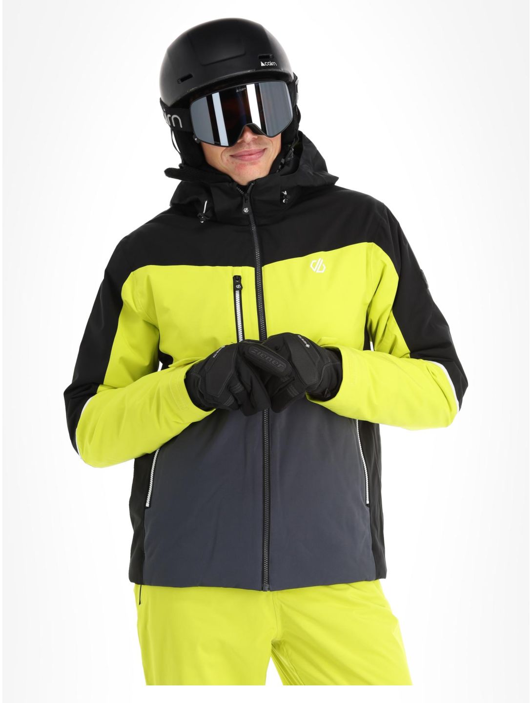 Dare2b, Eagle veste de ski hommes Neon Spring/Black noir, vert 