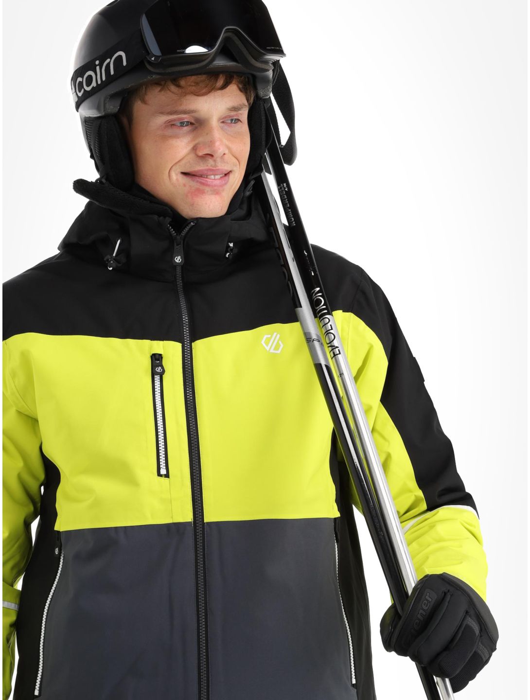 Dare2b, Eagle veste de ski hommes Neon Spring/Black noir, vert 