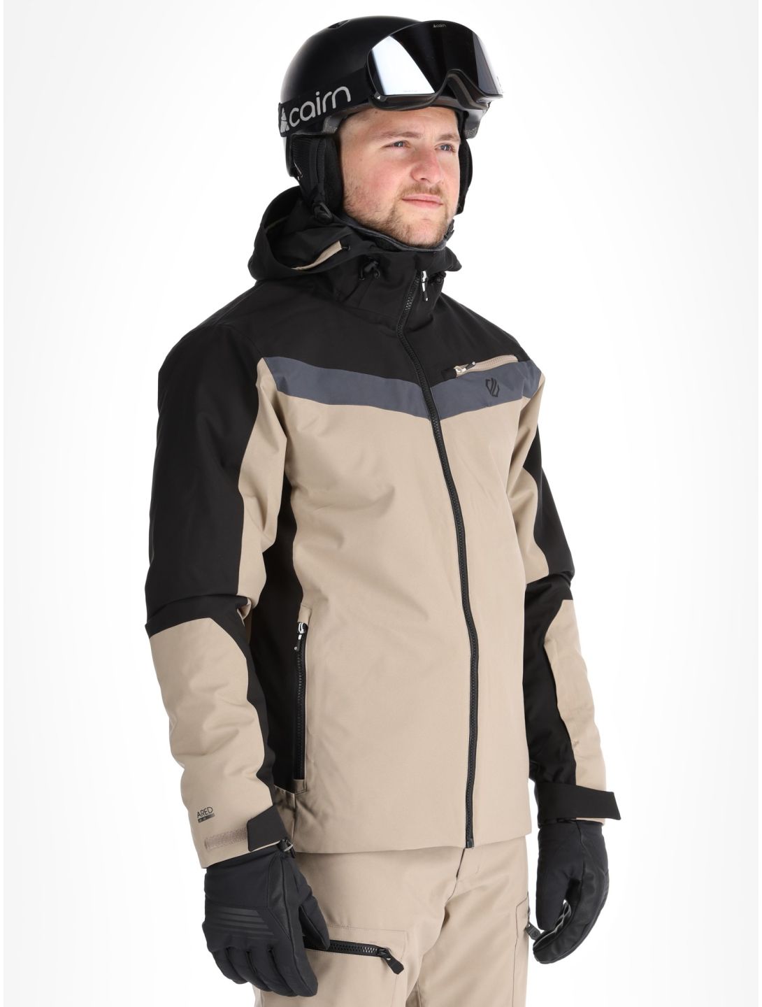 Dare2b, Eagly II veste de ski hommes Black / Clay brun, noir 