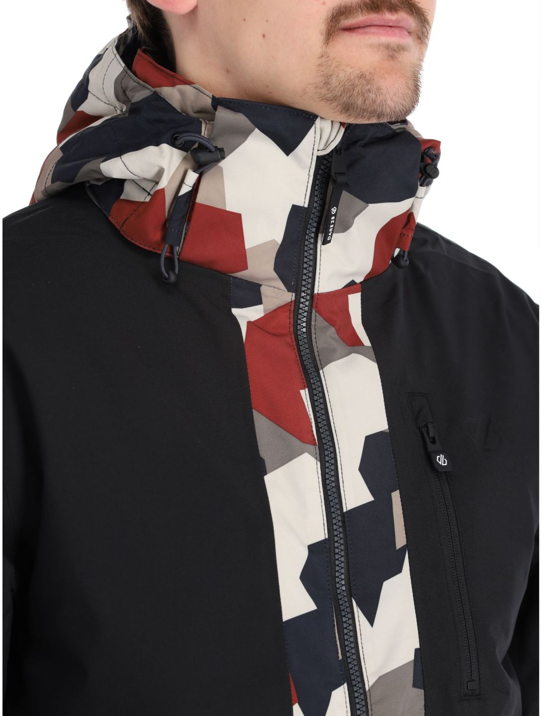 Dare2b, Edge veste de ski hommes Blk / ClyGeoCm noir 