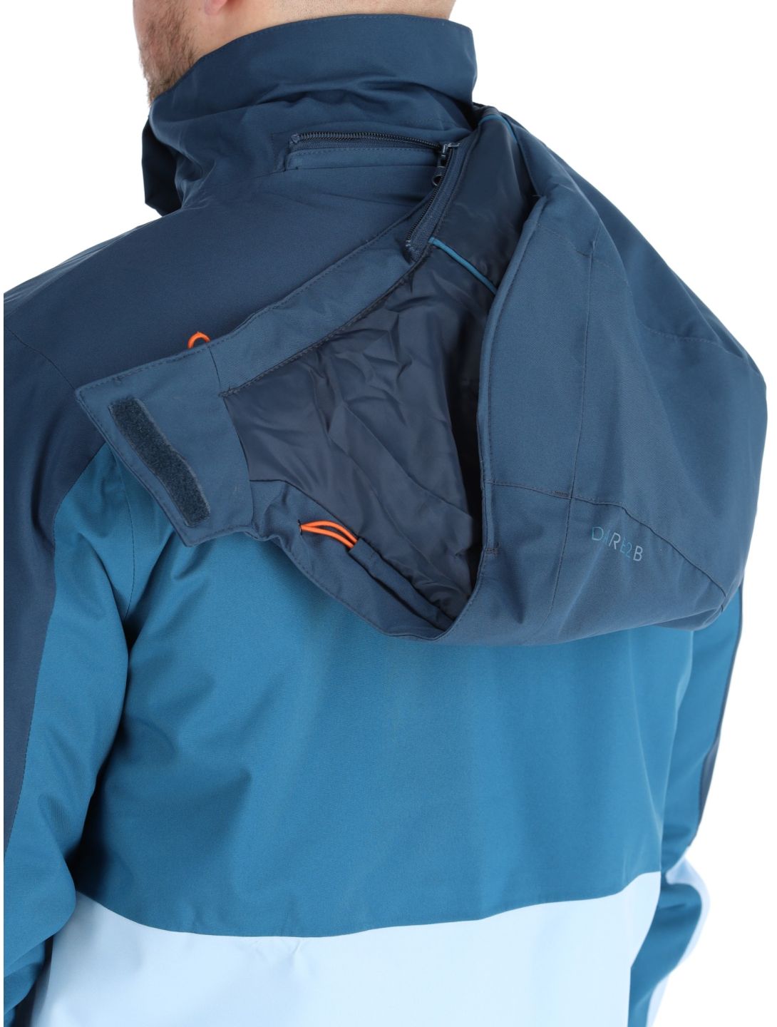 Dare2b, Edge II veste de ski hommes Moonlight Denim / Kingfisher Blue bleu 