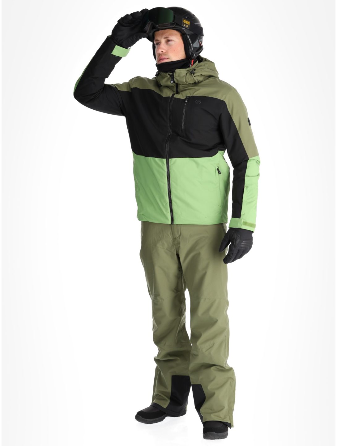 Dare2b, Edge II veste de ski hommes Olivine Green / Black noir, vert 