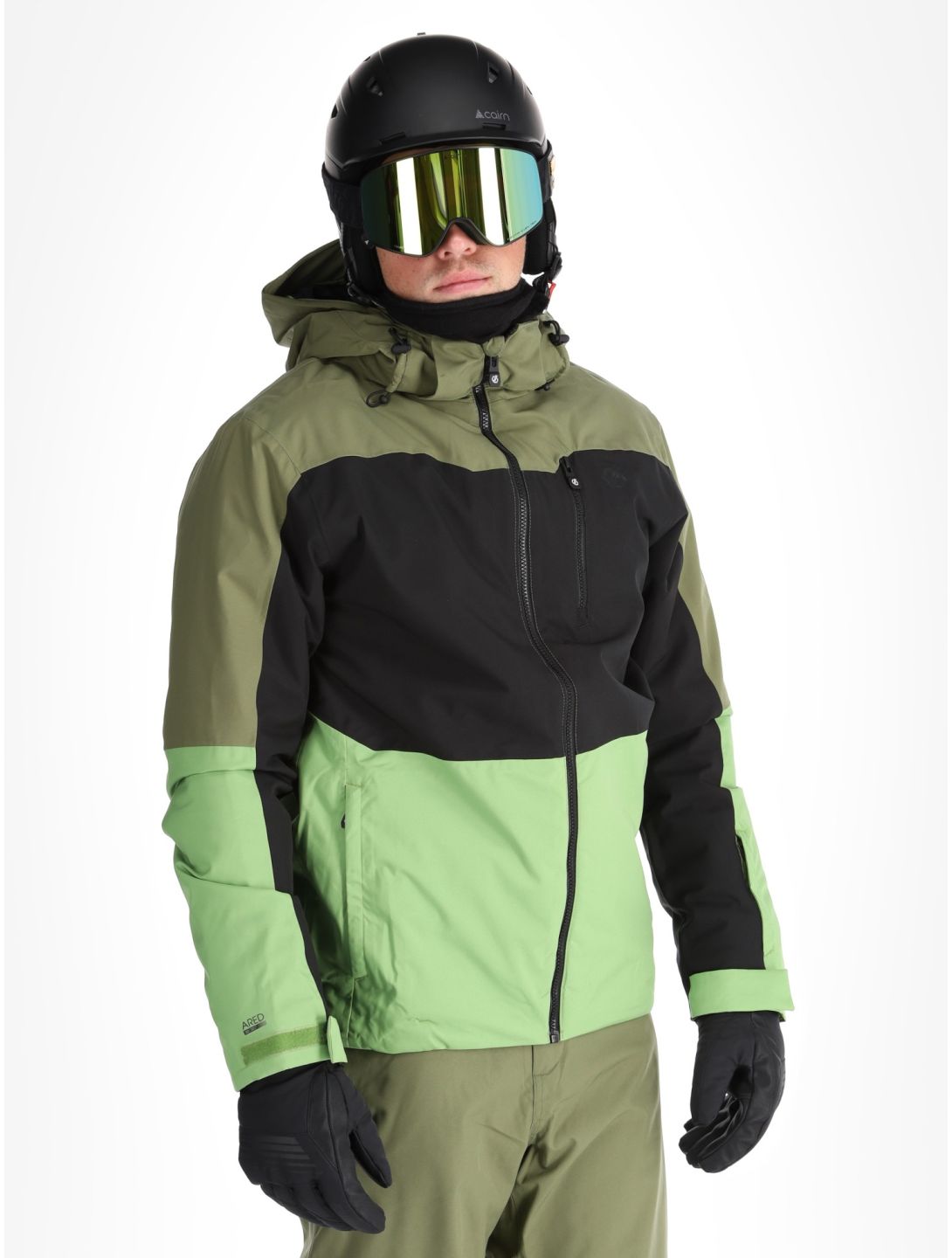 Dare2b, Edge II veste de ski hommes Olivine Green / Black noir, vert 