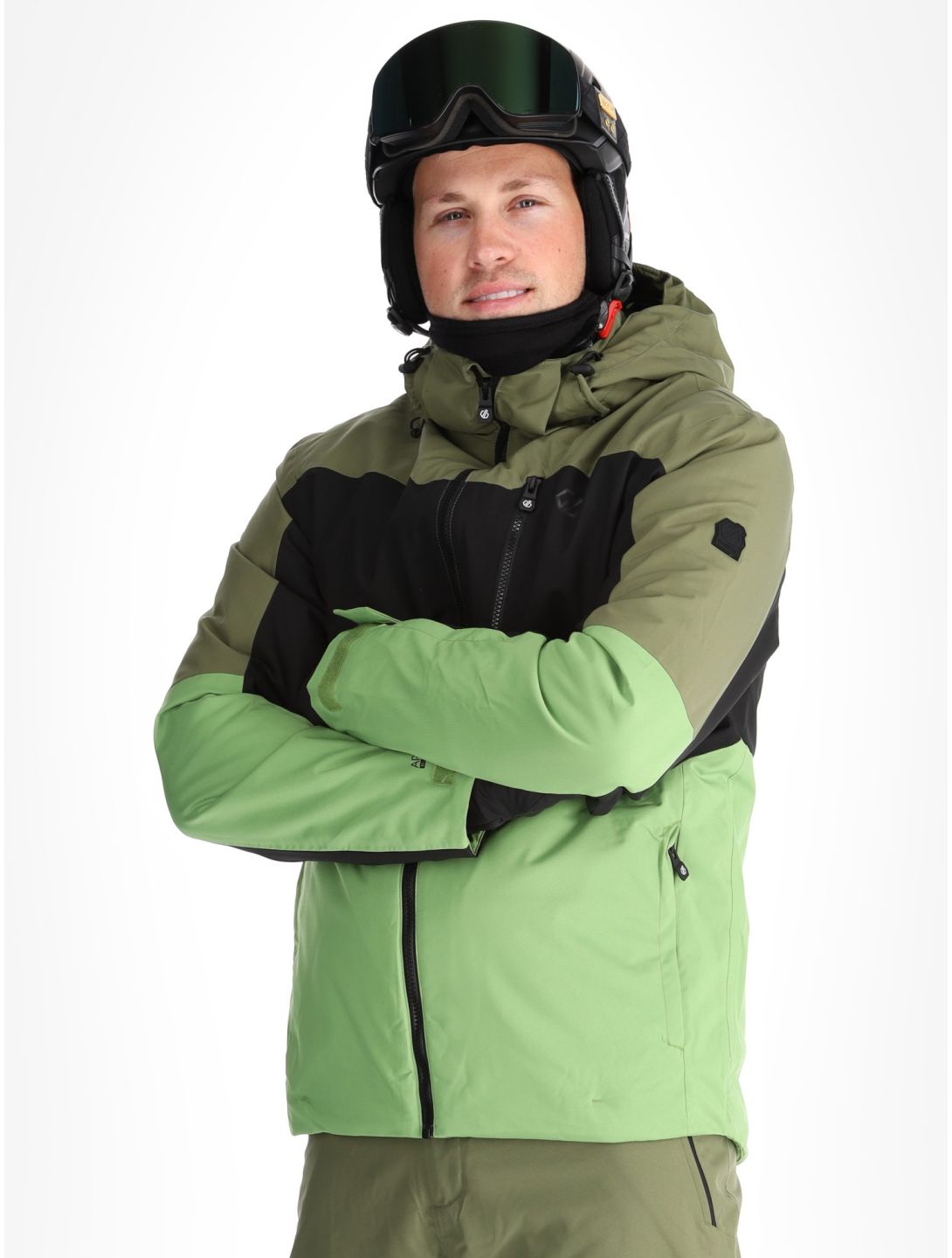 Dare2b, Edge II veste de ski hommes Olivine Green / Black noir, vert 