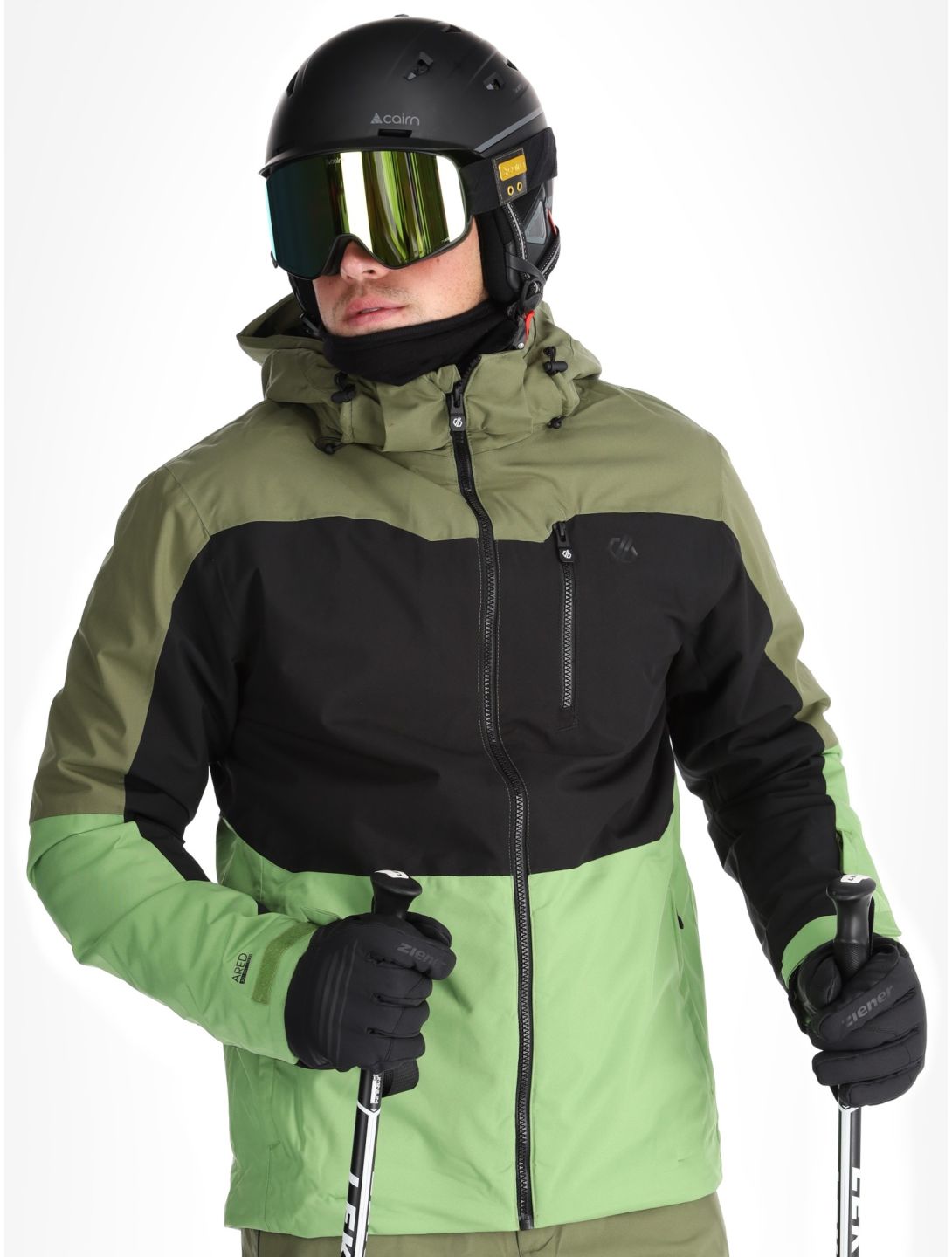 Dare2b, Edge II veste de ski hommes Olivine Green / Black noir, vert 