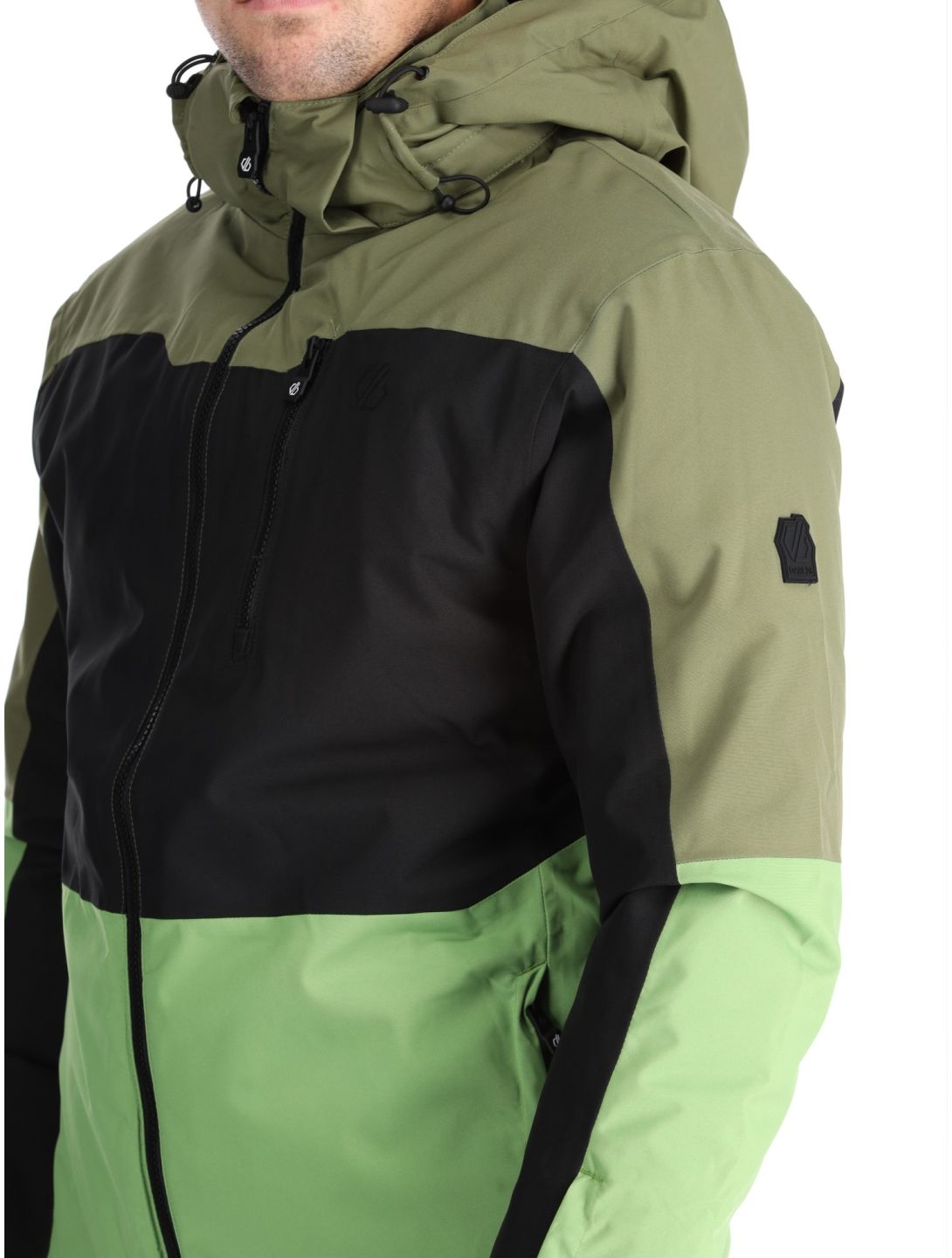 Dare2b, Edge II veste de ski hommes Olivine Green / Black noir, vert 