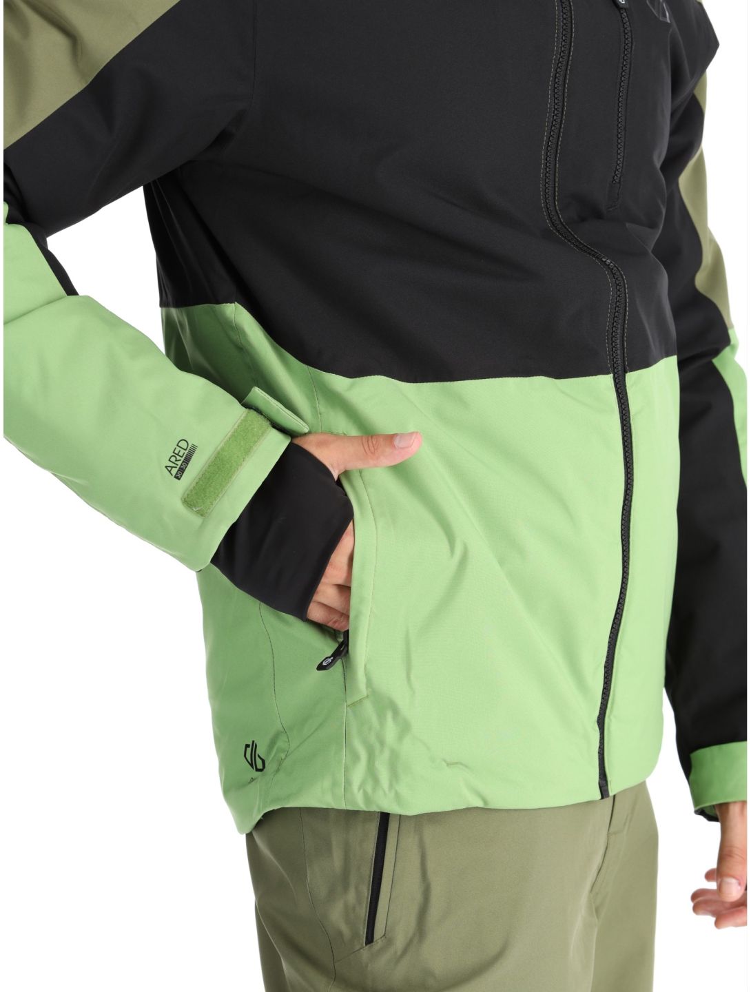 Dare2b, Edge II veste de ski hommes Olivine Green / Black noir, vert 