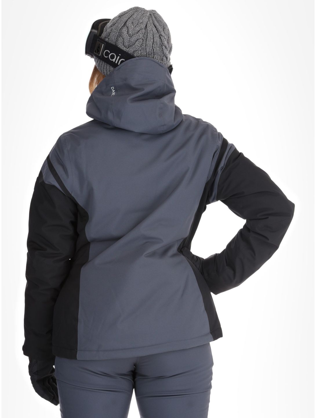 Dare2b, Flurry veste de ski femmes Black / Ebony gris, noir 