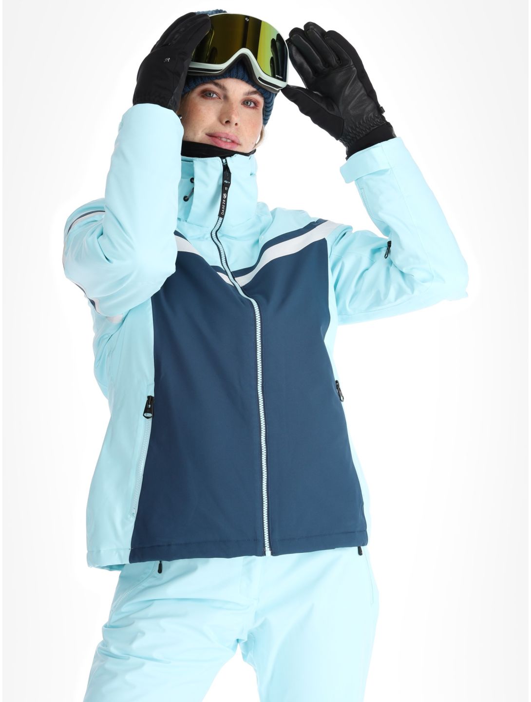 Dare2b, Flurry veste de ski femmes Water Ballet / Moonlight Denim bleu 