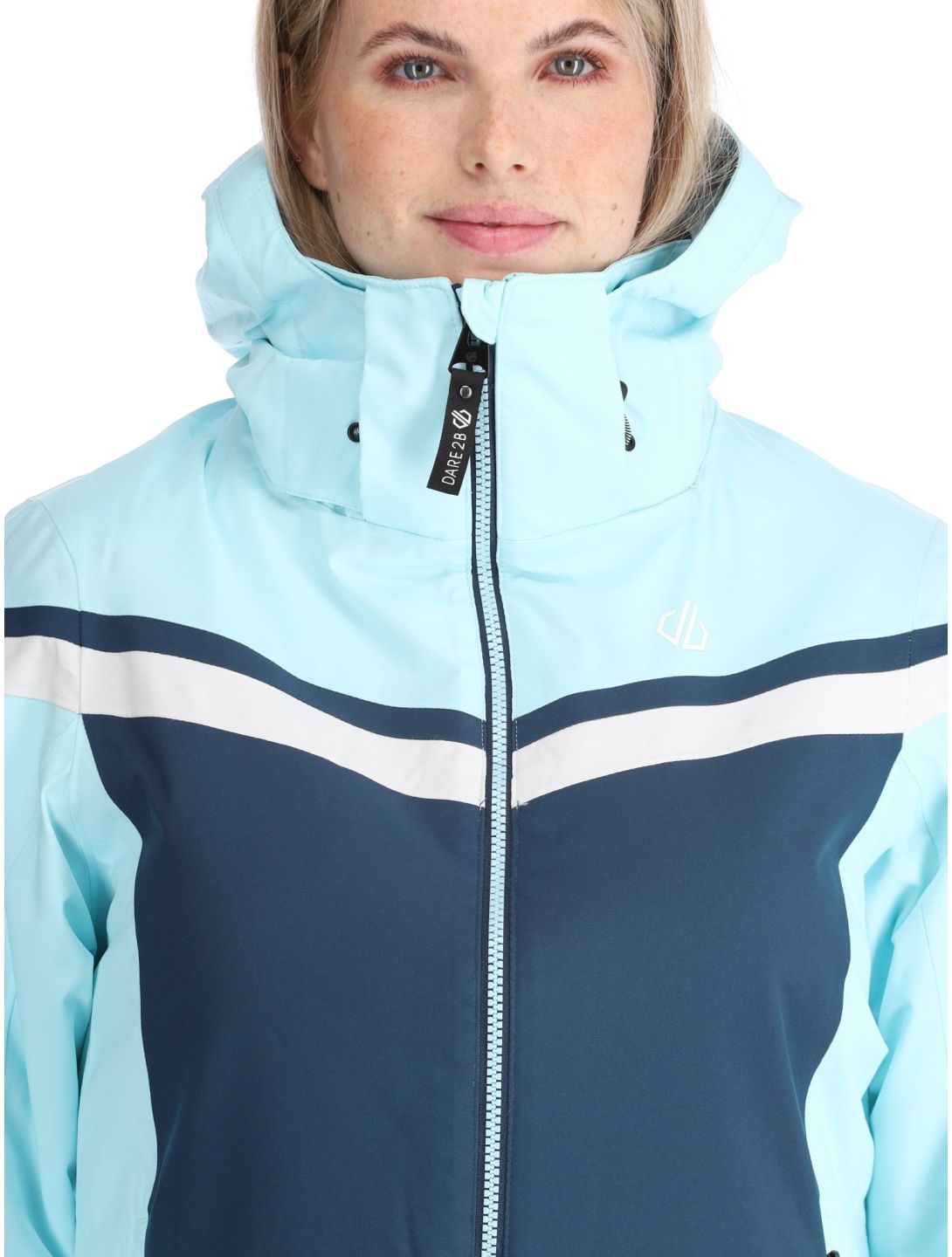 Dare2b, Flurry veste de ski femmes Water Ballet / Moonlight Denim bleu 