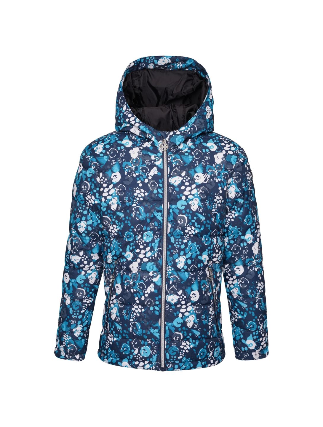 Dare2b, Girls Verdict veste de ski enfants floral print river bleu 