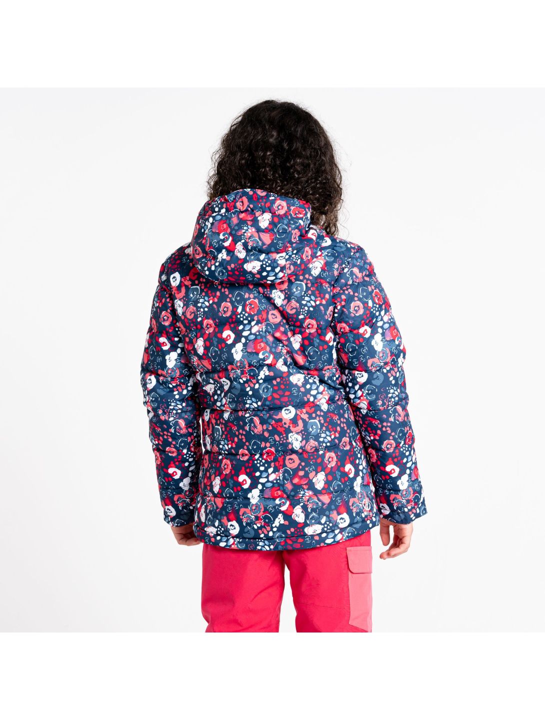 Dare2b, Girls Verdict veste de ski enfants virtual floral print rose 