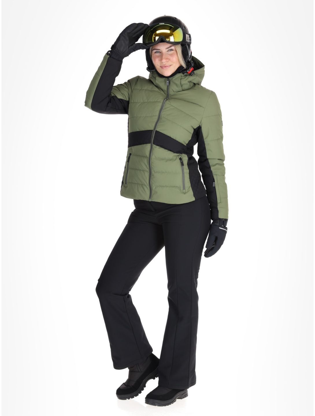 Dare2b, Glacial veste de ski femmes Olivine Green / Black noir, vert 