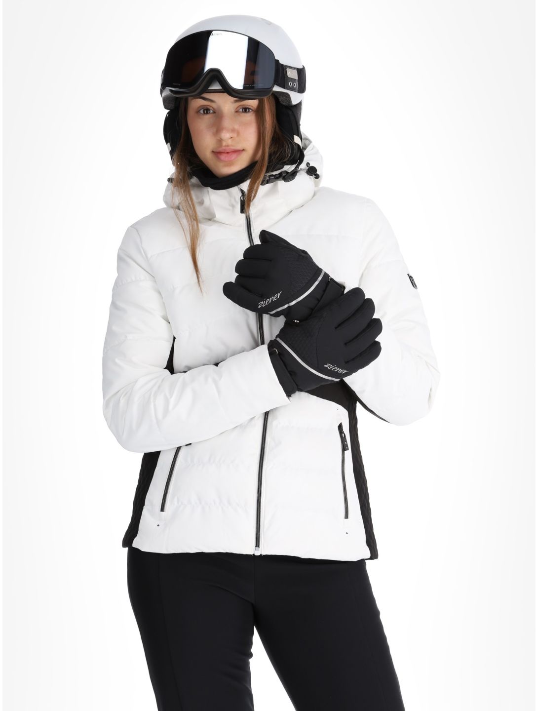 Dare2b, Glacial veste de ski femmes White / Black blanc, noir 