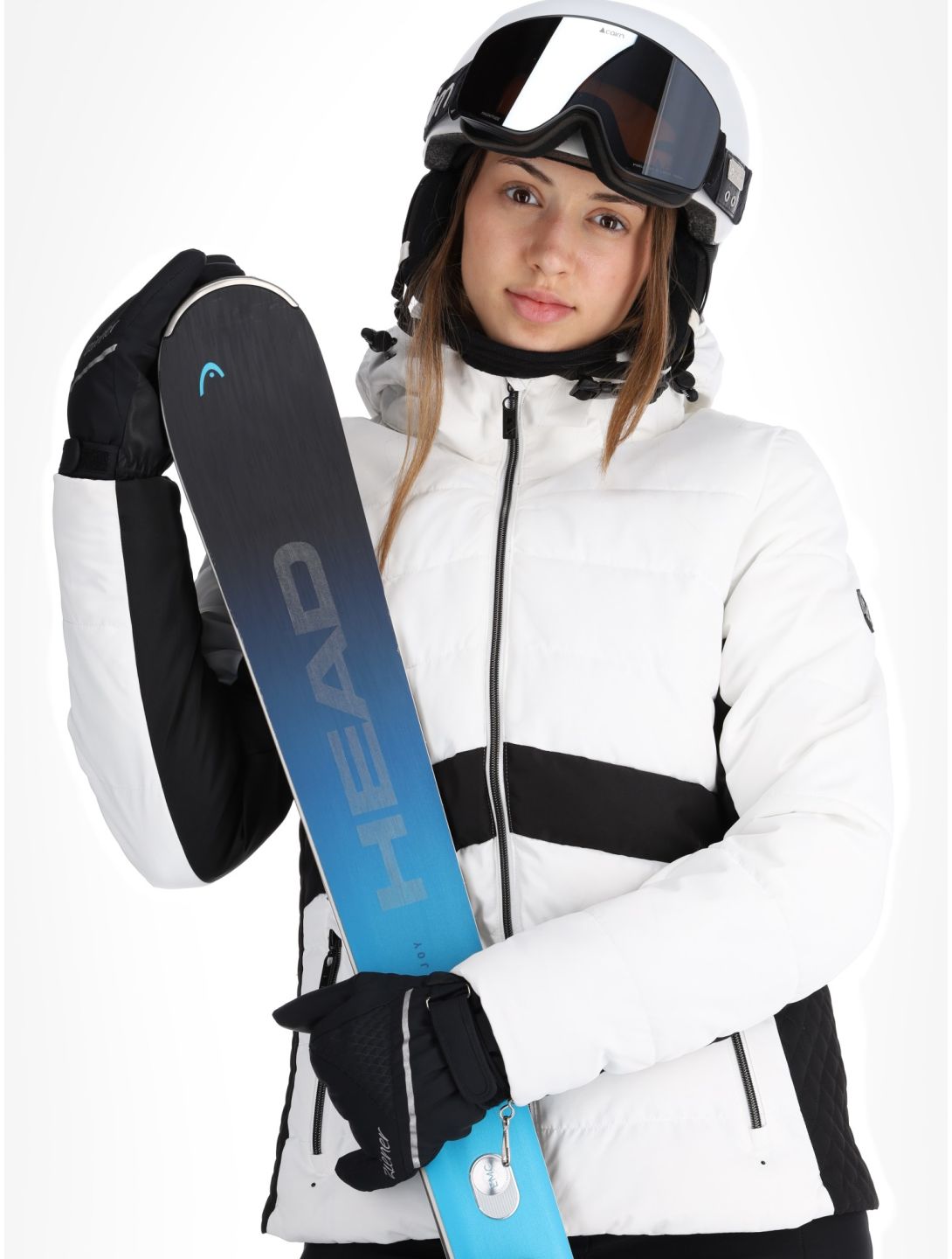 Dare2b, Glacial veste de ski femmes White / Black blanc, noir 