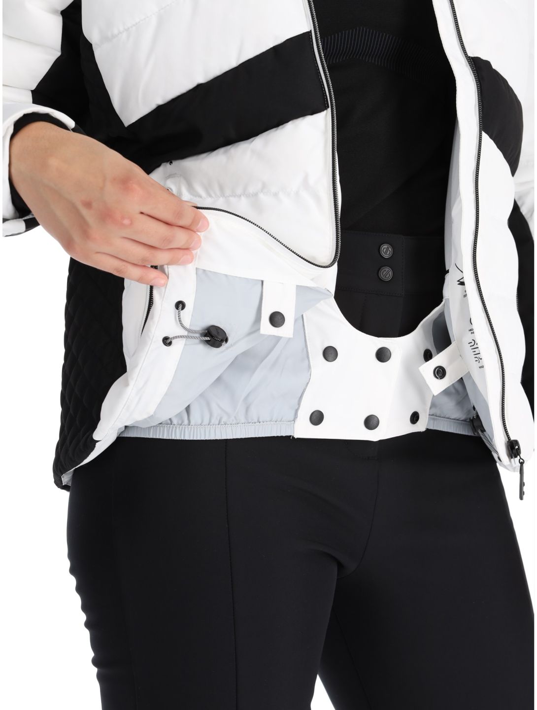 Dare2b, Glacial veste de ski femmes White / Black blanc, noir 