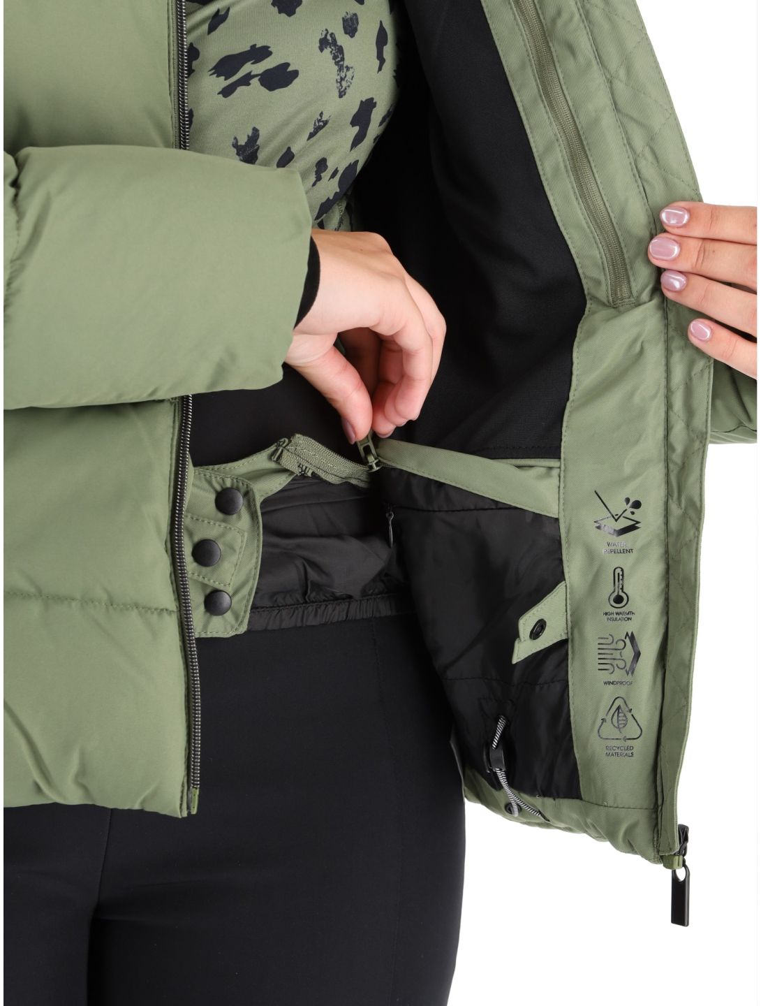 Dare2b, Glamorize V veste de ski femmes Olivine Green vert 