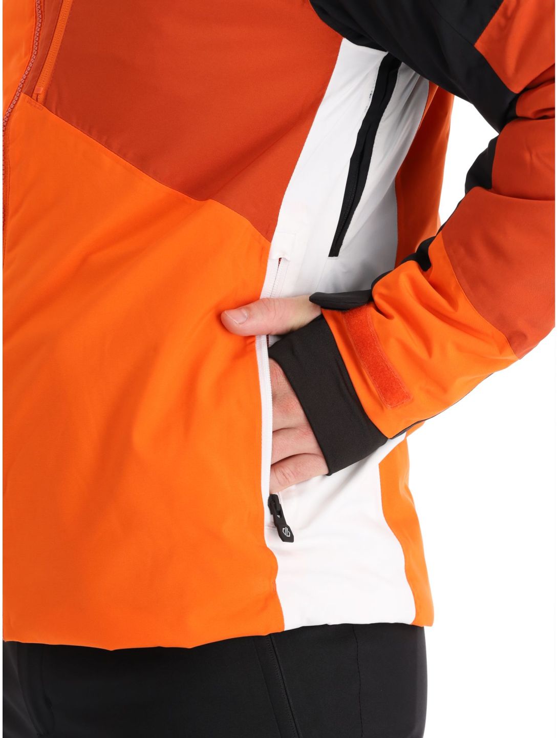 Dare2b, Halfpipe veste de ski hommes PuffinOr / Blk noir, orange 