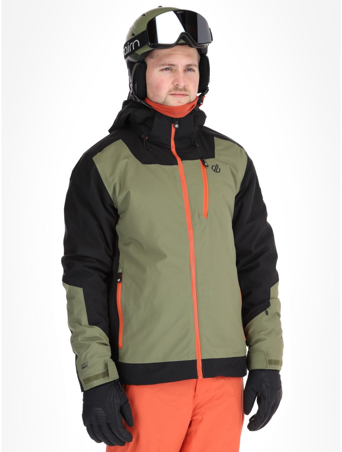 Dare2b, Halfpipe II veste de ski hommes Black / Olivine Green noir, vert 