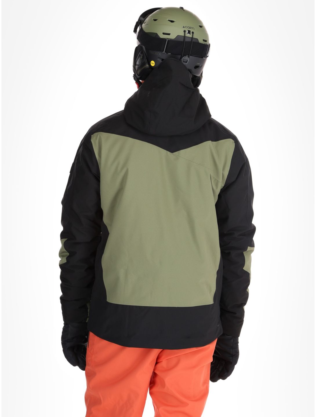 Dare2b, Halfpipe II veste de ski hommes Black / Olivine Green noir, vert 