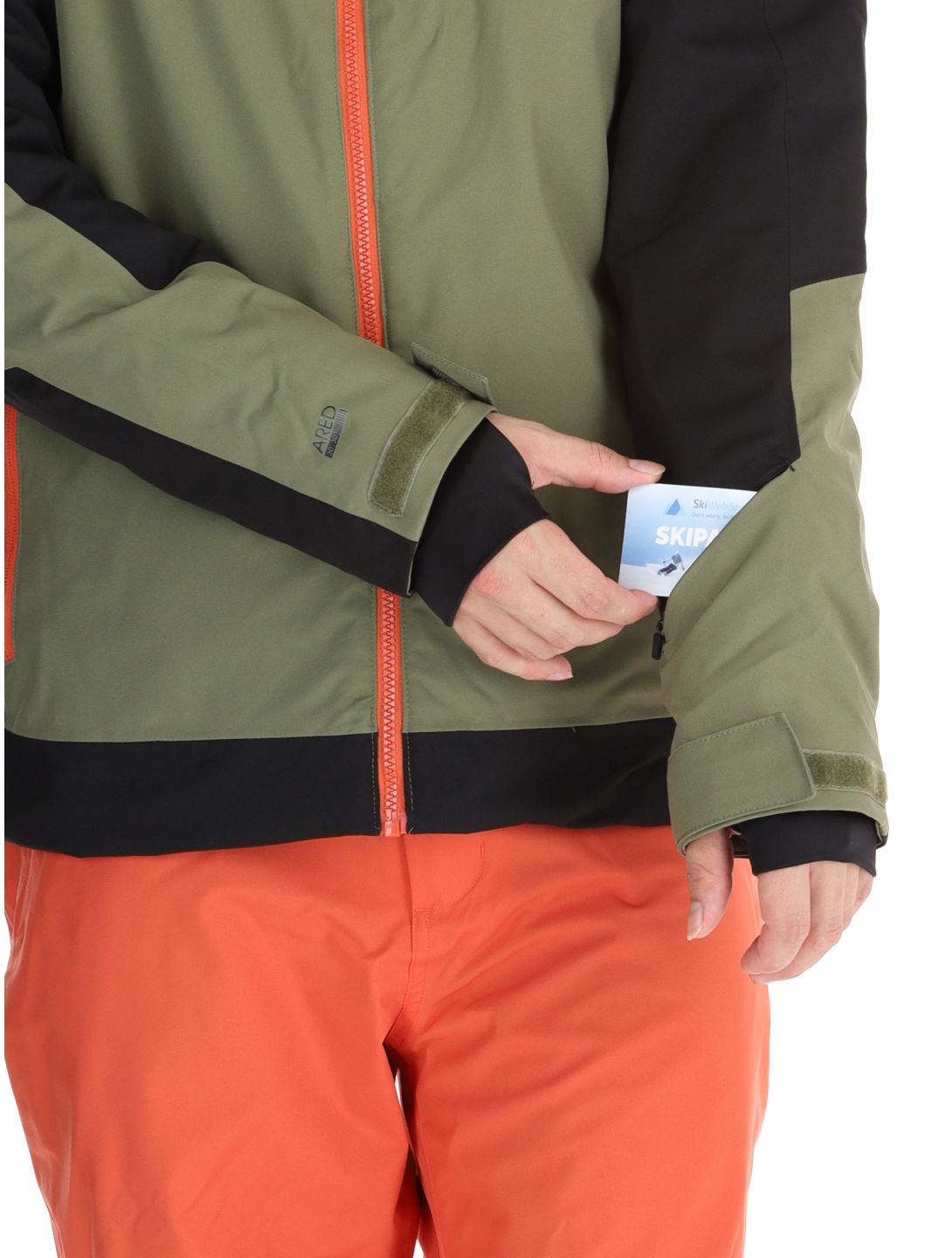 Dare2b, Halfpipe II veste de ski hommes Black / Olivine Green noir, vert 