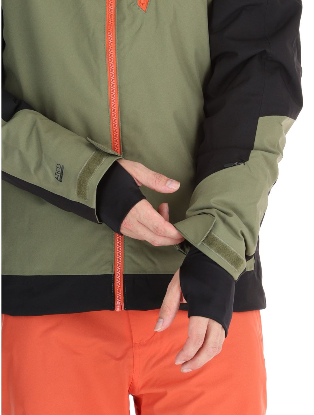 Dare2b, Halfpipe II veste de ski hommes Black / Olivine Green noir, vert 