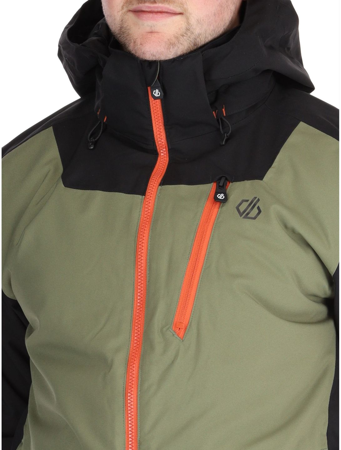 Dare2b, Halfpipe II veste de ski hommes Black / Olivine Green noir, vert 