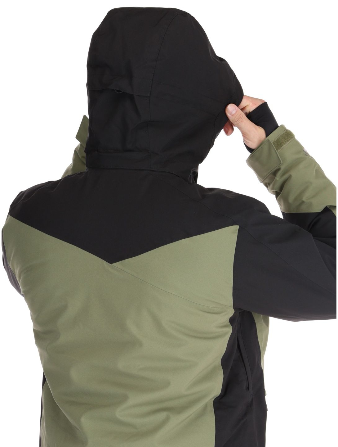 Dare2b, Halfpipe II veste de ski hommes Black / Olivine Green noir, vert 