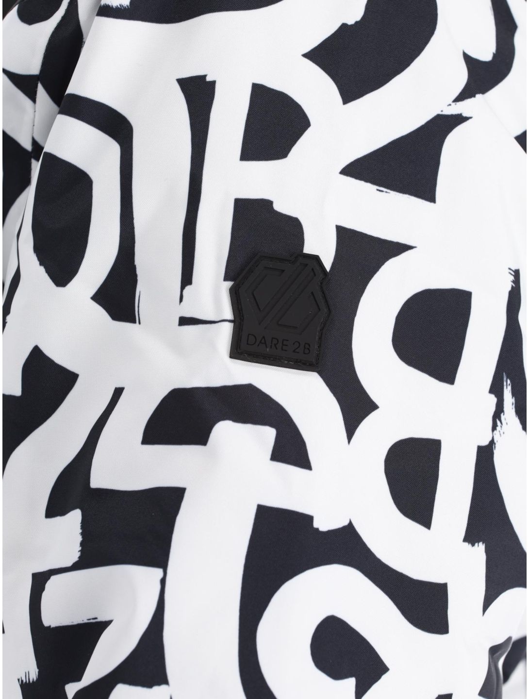 Dare2b, Ice veste de ski femmes Black and White Graffiti Print / Black blanc, noir 