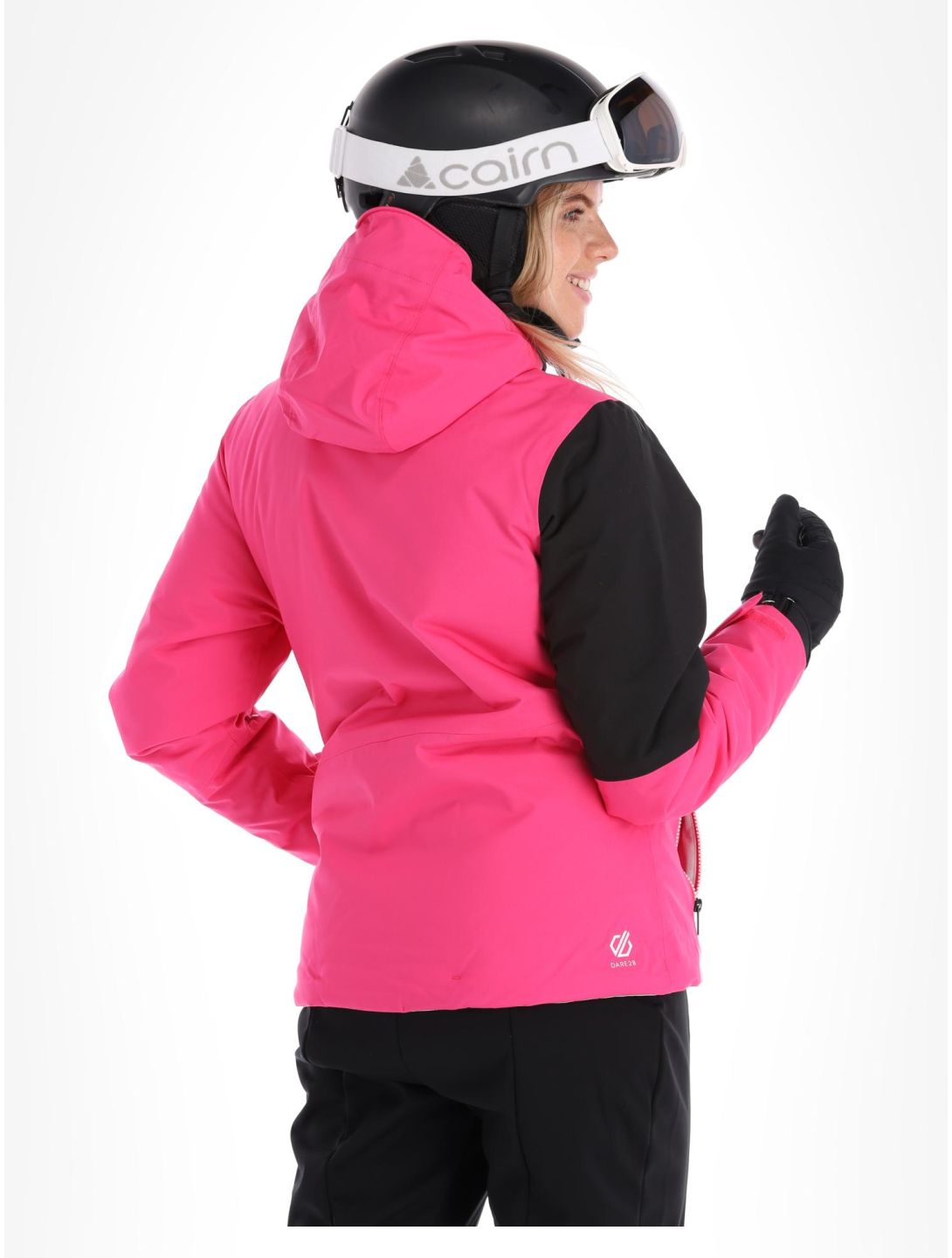 Dare2b, Ice veste de ski femmes PurePink / Blk noir, rose 