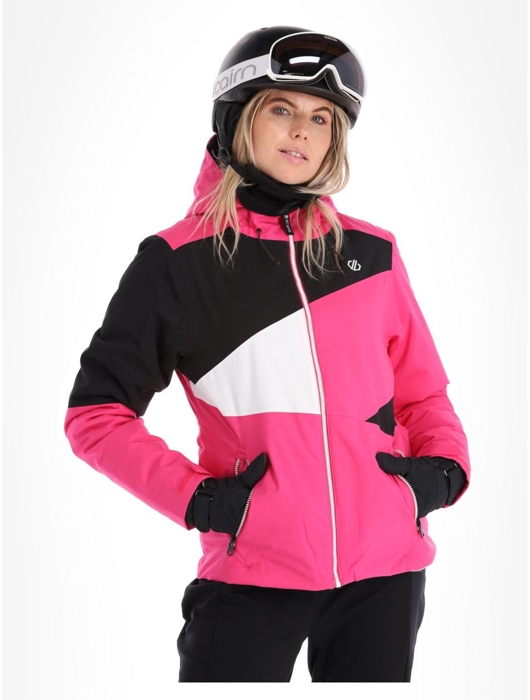 Dare2b, Ice veste de ski femmes PurePink / Blk noir, rose 