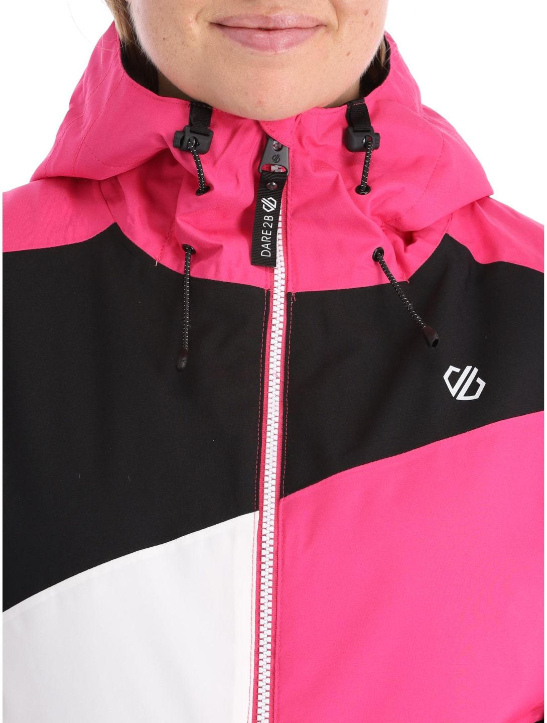 Dare2b, Ice veste de ski femmes PurePink / Blk noir, rose 