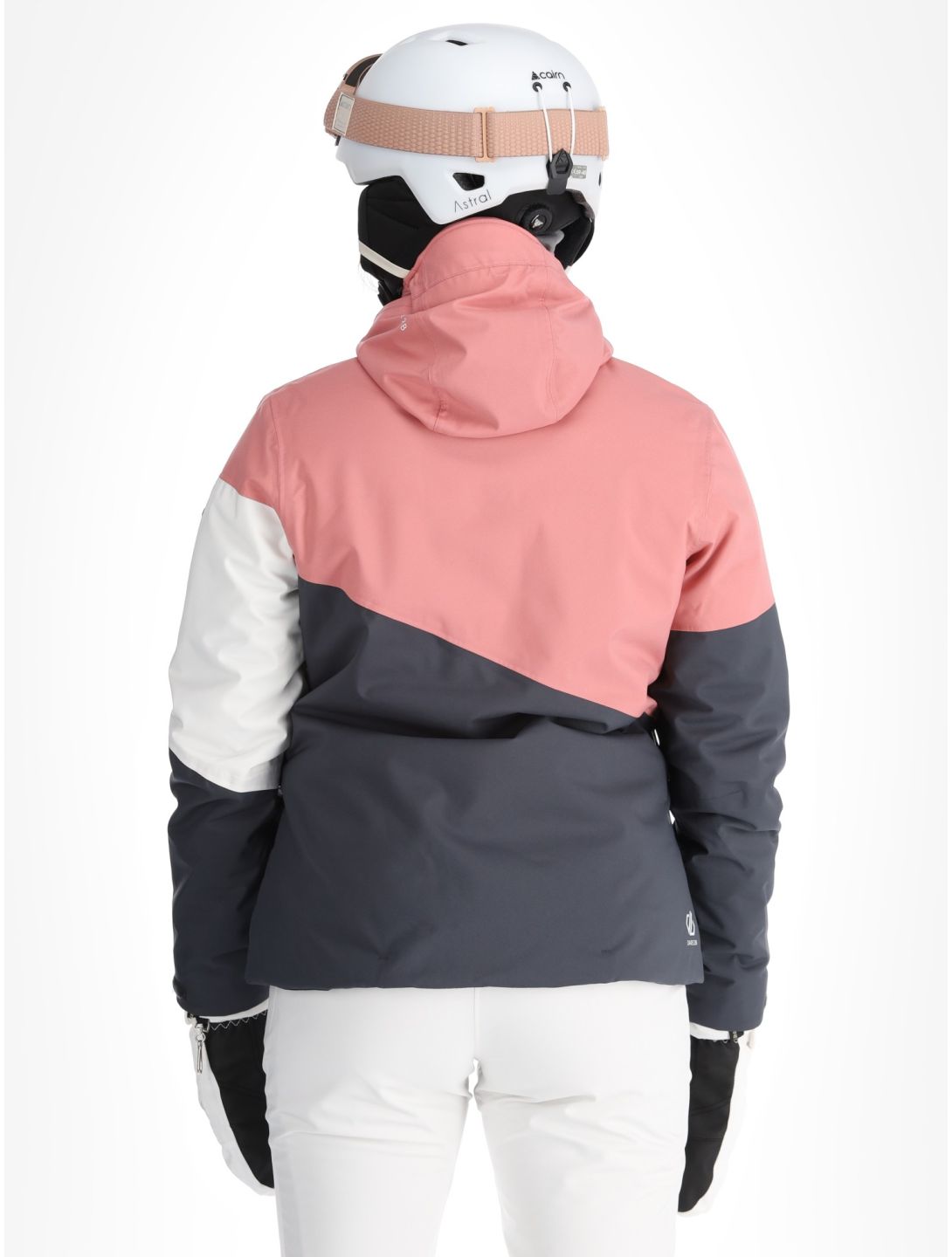 Dare2b, Ice III veste de ski femmes Dusty Rose / Ebony Grey gris, rose 