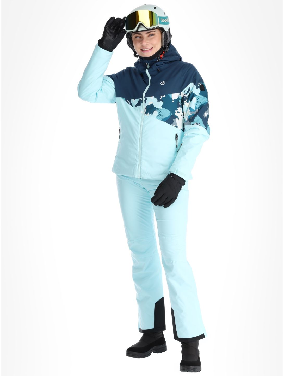 Dare2b, Ice III veste de ski femmes Moonlight Denim / Water Ballet bleu 