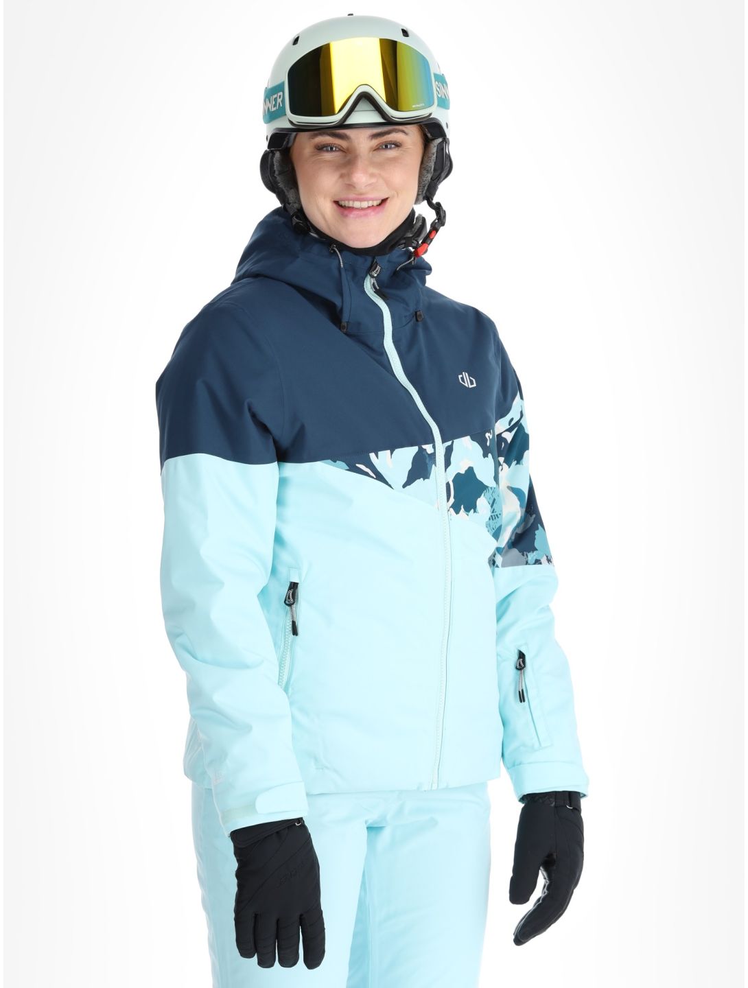 Dare2b, Ice III veste de ski femmes Moonlight Denim / Water Ballet bleu 