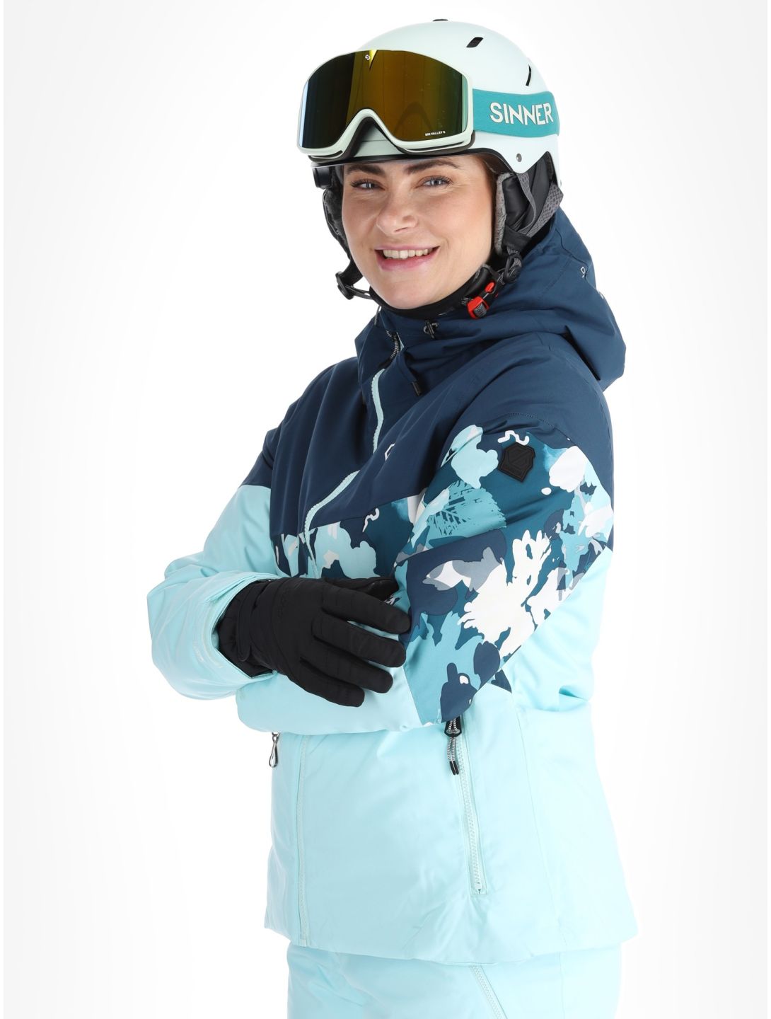 Dare2b, Ice III veste de ski femmes Moonlight Denim / Water Ballet bleu 